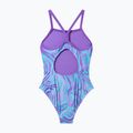 Vaikiškas vientisas maudymosi kostiumėlis Speedo Print Thinstrap pace purple 2
