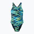 Moteriškas vientisas maudymosi kostiumėlis Speedo Hyperboom Print Medalist hyper teal 7