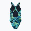 Moteriškas vientisas maudymosi kostiumėlis Speedo Hyperboom Print Medalist hyper teal 8