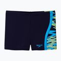 Berniukų maudymosi trumpikės Speedo Hyperboom Splice Aquashort anthracite/hyper teal