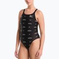 Moteriškas vientisas maudymosi kostiumėlis Nike Hydrastrong Multi Pr jet black