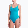Moteriškas vientisas maudymosi kostiumėlis Nike Effortless Essential V-Neck energy