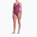 Moteriškas vientisas maudymosi kostiumėlis Nike Effortless Essential desert pink 2