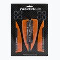 Nobile 15 Fin G10 kiteboard pelekai (4 vnt.) oranžiniai NBL-F15-G10