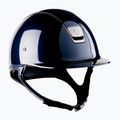 Samshield Shadow blizgus tamsiai mėlynas jojimo šalmas 3125659666968
