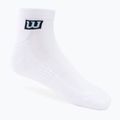 Wilson vyriškos treniruočių kojinės 3PP Premium Low Cut 3 pakuotės baltos spalvos W8F1W-3730