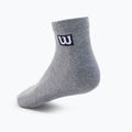 Vyriškos treniruočių kojinės Wilson Premium Low Cut 3 pakuotės pilkos spalvos W8F3H-3730 2