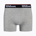 Wilson vyriški 2 pakuotės boksininkų šortai juodi, pilki W875H-270M 3