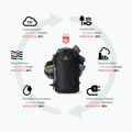 Ski touring kuprinė Gregory Verte 18 l carbon bronze 5