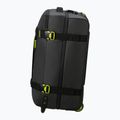 American Tourister Urban Track Duffle daiktadėžė su ratukais 55 l juoda / laimo spalvos kelioninis lagaminas 3