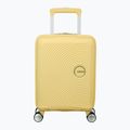 "American Tourister Soundbox Mini" 22 l kelioninis lagaminas pastelinės geltonos spalvos