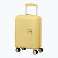 "American Tourister Soundbox Mini" 22 l kelioninis lagaminas pastelinės geltonos spalvos 5