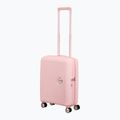 "American Tourister Soundbox" 41 l pastelinės rožinės spalvos kelioninis dėklas 5