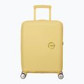"American Tourister Soundbox" 41 l pastelinės geltonos spalvos kelioninis dėklas