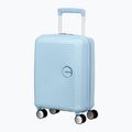 "American Tourister Soundbox Mini" 22 l pastelinės mėlynos spalvos kelioninis dėklas 4