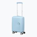 "American Tourister Soundbox Mini" 22 l pastelinės mėlynos spalvos kelioninis dėklas 5