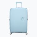 "American Tourister Soundbox" kelioninis lagaminas 110 l pastelinės mėlynos spalvos