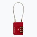 Spyna Samsonite Cablelock 3 Dial TSA red