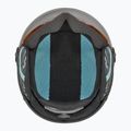 Vaikiškas slidinėjimo šalmas Bollé Quiz Visor Jr black/blue matte/orange gun 5