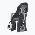 Sėdynė vaikui dviračiui Polisport Guppy Maxi+ FF dark grey/silver