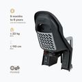 Sėdynė vaikui dviračiui Polisport Guppy Maxi+ CFS dark grey/silver 5