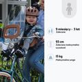 Dviračio kėdutė bobike One Mini chocolate brown 7