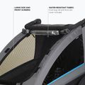 Priekaba dviračiui Polisport Kids Trailer&Stroller black/grey 4