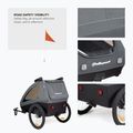 Priekaba dviračiui Polisport Kids Trailer&Stroller black/grey 5