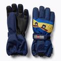 Vaikiškos pirštinės LEGO Lwagan 807 dark blue
