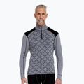 Vyriškas termoaktyvus džemperis Dovre Half Zip Jacquard grey