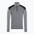 Vyriškas termoaktyvus džemperis Dovre Half Zip Jacquard grey 5
