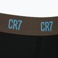 Vyriškos trumpikės CR7 Basic Trunk 3 poros black/brown 7