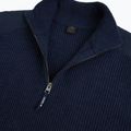 Vyriškas megztinis Dovre Ribbed Knit Half Zip navy 3