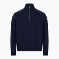 Vyriškas megztinis Dovre Ribbed Knit Half Zip navy