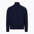 Vyriškas megztinis Dovre Ribbed Knit Half Zip navy 2