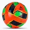 SELECT Classic v24 oranžinis/žalias futbolo kamuolys, dydis 4 2