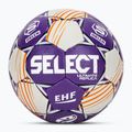 Rankinio kamuolys SELECT Ultimate Replica Orlen Superliga v24 EHF grey/purple dydis 0