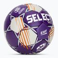 Rankinio kamuolys SELECT Ultimate Replica Orlen Superliga v24 EHF grey/purple dydis 3 2
