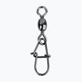 Savage Gear Eggsnap Swivel 10 dalių suktuvas su apsauginiu kaiščiu sidabrinis 54915