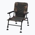 Prologic Avenger Relax Camo kėdė su atramomis ir užvalkalais pilkai žalia PLB027