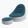 Pripučiamas turistinis fotelis Easy Camp Comfy Lounge Set steel blue