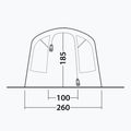Keturvietė kempingo palapinė Outwell Monterey 4 Air blue 6