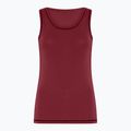 Moteriški termo marškinėliai Dovre Wool Singlet burgundy