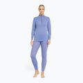 Moteriškas termo džemperis Dovre Wool Zip blue 2