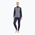 Moteriškas termo džemperis Dovre Wool Organic Half Zip navy 2