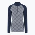 Moteriškas termo džemperis Dovre Wool Organic Half Zip navy 6