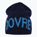 Vyriška žieminė kepurė Dovre Wool Logo Beanie blue