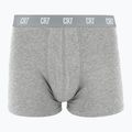 Vyriškos trumpikės CR7 Basic Trunk 3 pary white/ greymelange/ black 3