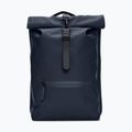 Miestinis kuprinė Rains Rucksack Rolltop 13 + 4 l navy