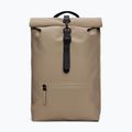 Miesto kuprinė Rains Rucksack Rolltop Beige